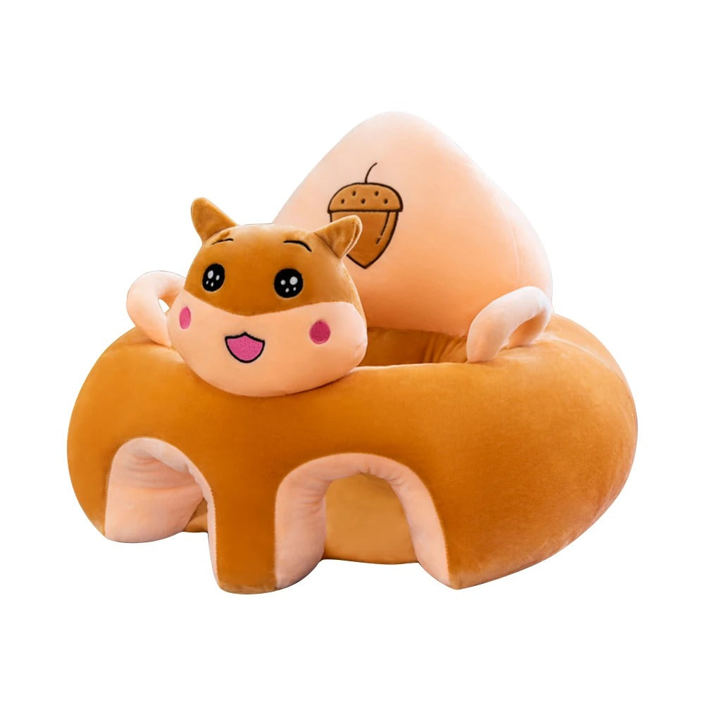 Fauteuil Bébé en Peluche – Confort Douillet pour Premiers Assis