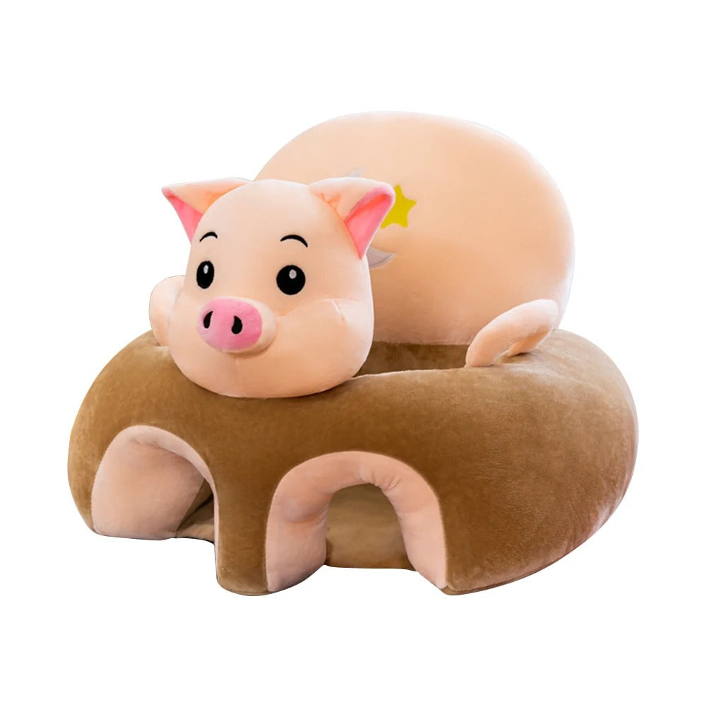 Fauteuil Bébé en Peluche – Confort Douillet pour Premiers Assis